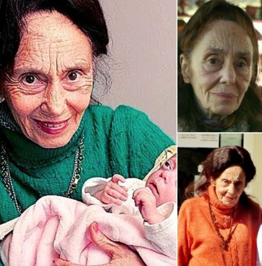 Mother welcomed her first child at the age of 66: This is their life today