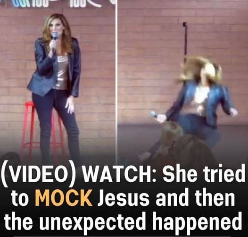 She tried to make fun of Jesus, but what happened next will shock you