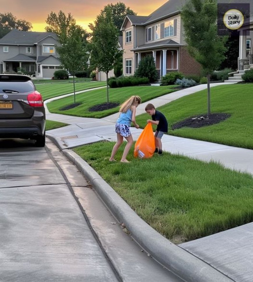 Neighbor’s Kids Were Cleaning Our Street Every Sunday – When I Found Out What They Were Truly Doing, I Was at Loss for Words