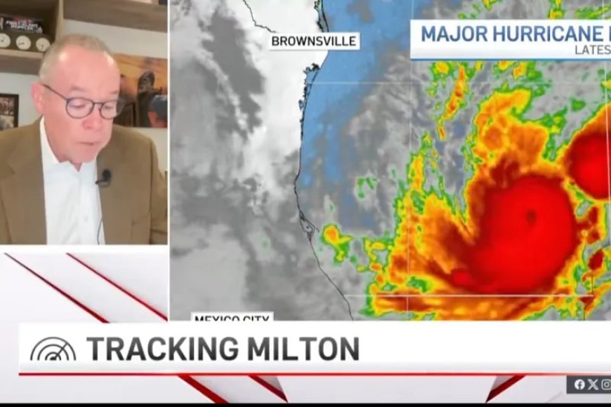 Meteorologist Chokes Up Reporting on Potential Impact of ‘Horrific’ Hurricane Milton