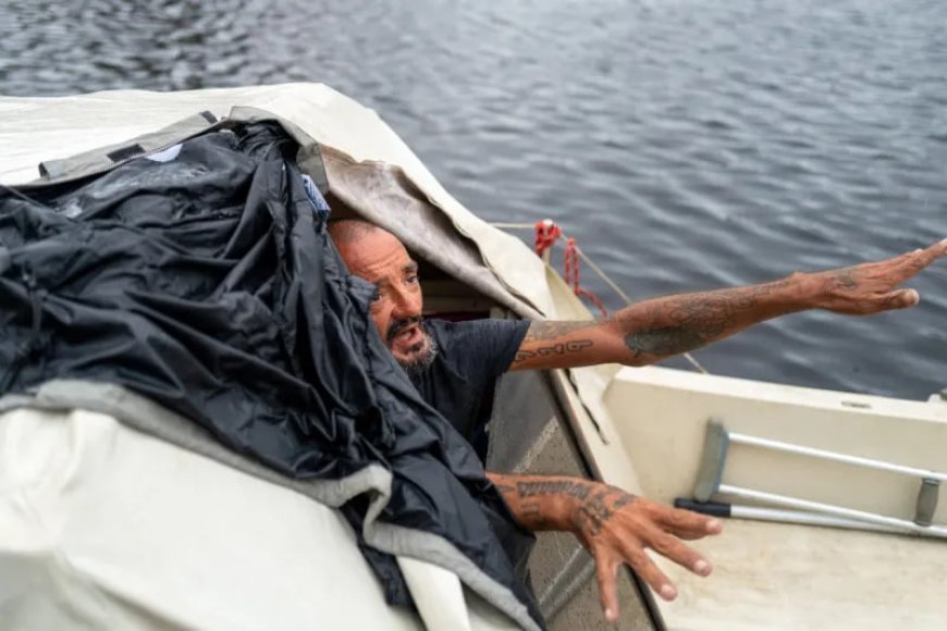 Florida Man Nicknamed Lieutenant Dan Survives Hurricane Milton on Sailboat After Refusing to Leave