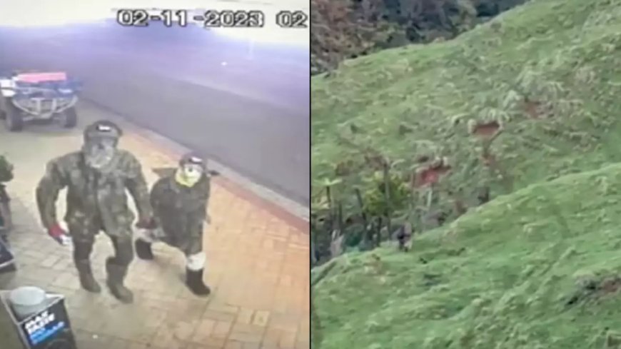 Police suspect CCTV footage shows father of missing children months before new sighting in wilderness