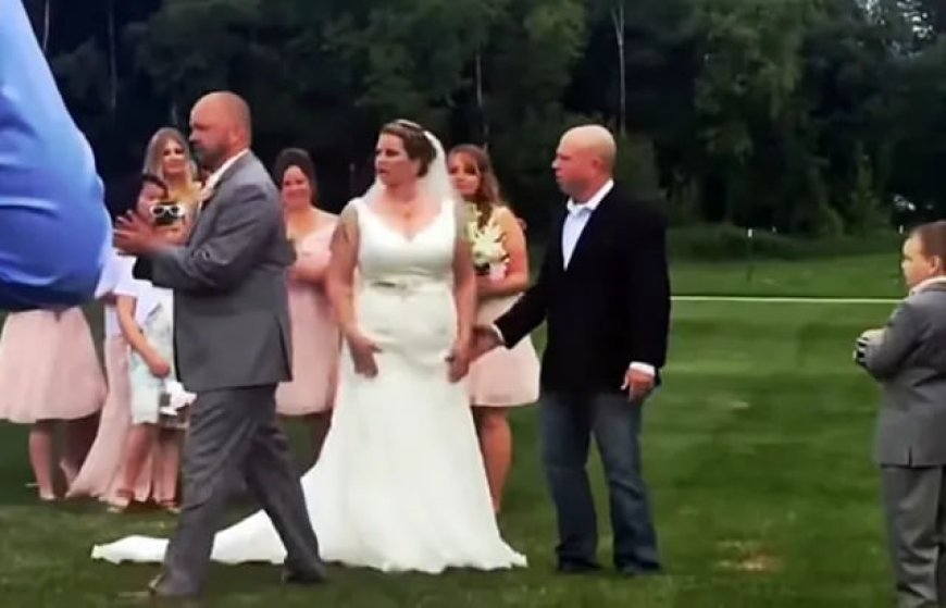 Bride Saves Chair For Dead Son Cries When She Sees Who Shows Up